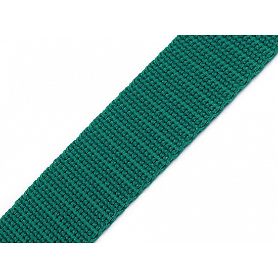 Chingă polipropilenă, lățime 25 mm (pachet 5 m) - turcoaz verde